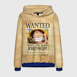 Мужская толстовка Манки Д Луффи в розыске One Piece