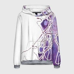 Мужская толстовка Фиолетовые нити