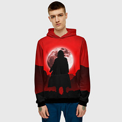 Толстовка-худи мужская МАЙКИ МАНДЗИРО САНО, цвет: 3D-черный — фото 2