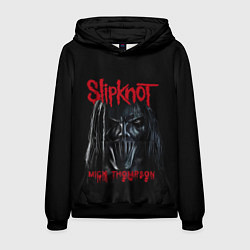 Толстовка-худи мужская MICK THOMPSON SLIPKNOT СЛИПКНОТ Z, цвет: 3D-черный