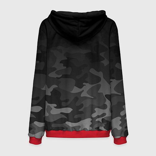 Мужская толстовка WAR THUNDER ВАР ТАНДЕР / 3D-Красный – фото 2