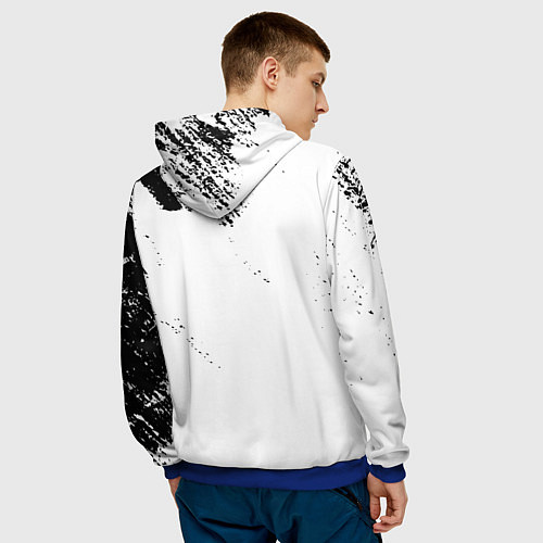 Мужская толстовка Radiohead Радиохед Z / 3D-Синий – фото 4