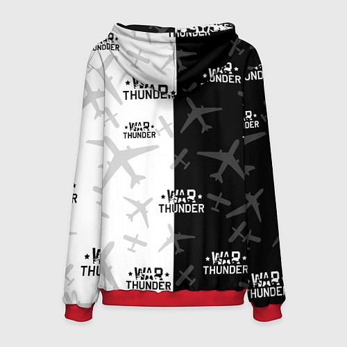 Мужская толстовка WAR THUNDER ВАР ТАНДЕР / 3D-Красный – фото 2