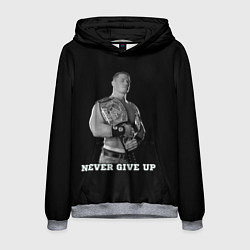 Мужская толстовка Never give up