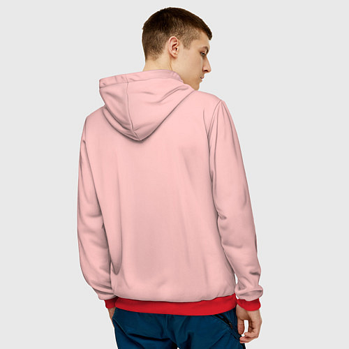 Мужская толстовка Alan Walker Алан Уокер Z / 3D-Красный – фото 4