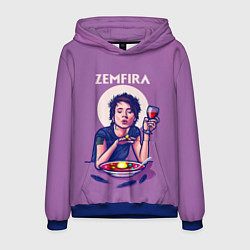Мужская толстовка ZEMFIRA арт ужин