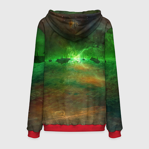 Мужская толстовка BLACK MESA HALF-LIFE Z / 3D-Красный – фото 2