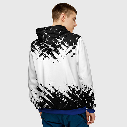 Мужская толстовка Скид и Памп FNF / 3D-Синий – фото 4