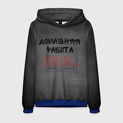 Толстовка-худи мужская Loading, цвет: 3D-синий