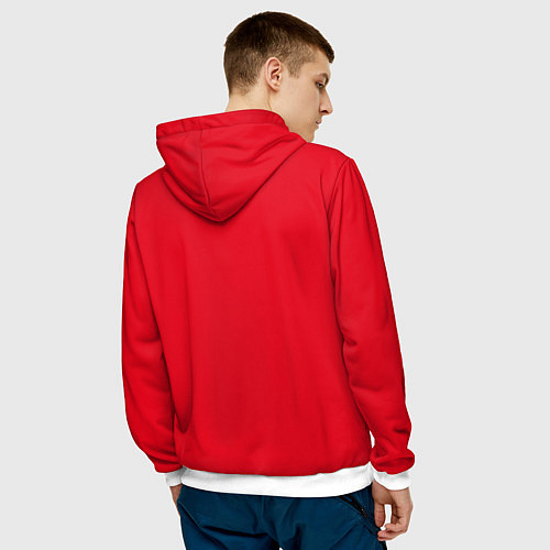 Мужская толстовка Yui Su Moa / 3D-Белый – фото 4