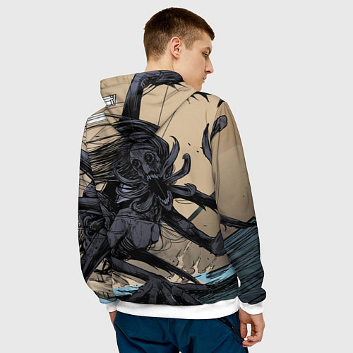 Мужская толстовка Мерико Чан / 3D-Белый – фото 4