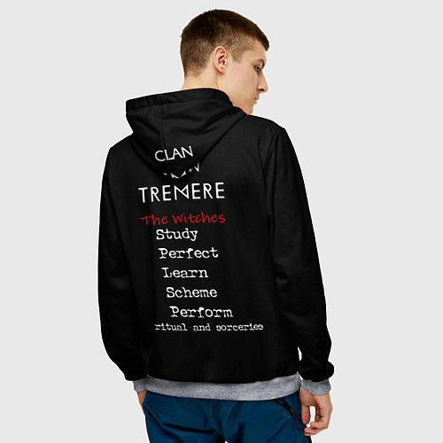 Мужская толстовка Тремер / 3D-Меланж – фото 4