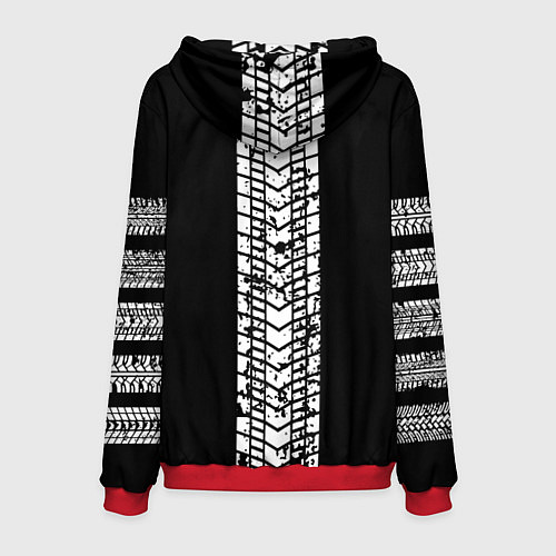 Мужская толстовка 4x4 / 3D-Красный – фото 2