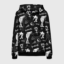 Толстовка-худи мужская Ghostemane, цвет: 3D-черный