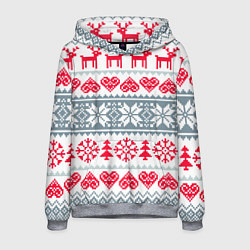 Мужская толстовка Вязаный рисунок