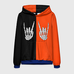 Мужская толстовка Ладошки скелета