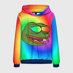 Мужская толстовка Pepe rainbow