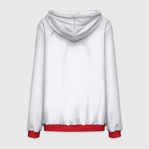 Мужская толстовка Ариана арт / 3D-Красный – фото 2