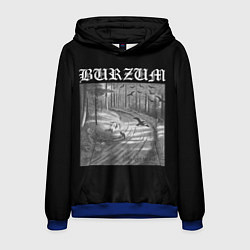 Толстовка-худи мужская Burzum Hvis lyset tar oss, цвет: 3D-синий
