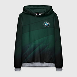 Толстовка-худи мужская GREEN BMW, цвет: 3D-меланж