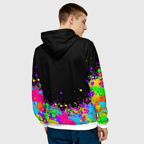 Мужская толстовка Toca Life / 3D-Белый – фото 4