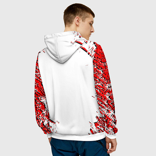 Мужская толстовка Dragon ball / 3D-Белый – фото 4