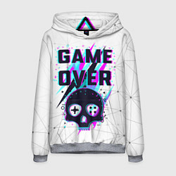 Мужская толстовка Game OVER - NEON 3D