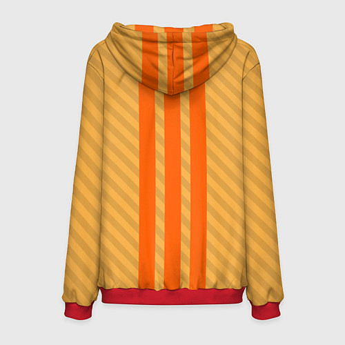 Мужская толстовка Bee Пчела / 3D-Красный – фото 2