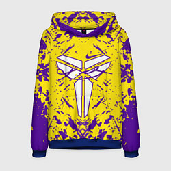 Толстовка-худи мужская ЛЕЙКЕРС LOS ANGELES LAKERS,, цвет: 3D-синий