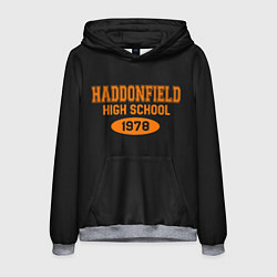 Толстовка-худи мужская Haddonfield High School 1978, цвет: 3D-меланж