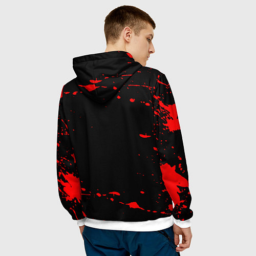 Мужская толстовка ГАТС БЕРСЕРК BERSERK / 3D-Белый – фото 4