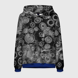 Мужская толстовка Механизм и дым, стимпанк