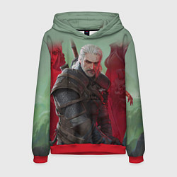 Мужская толстовка ВЕДЬМАК THE WITCHER ГЕРАЛЬТ С МЕЧОМ