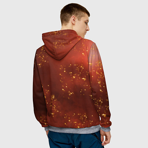 Мужская толстовка СИНЬ ЯНЬ XINYAN ПИРО / 3D-Меланж – фото 4