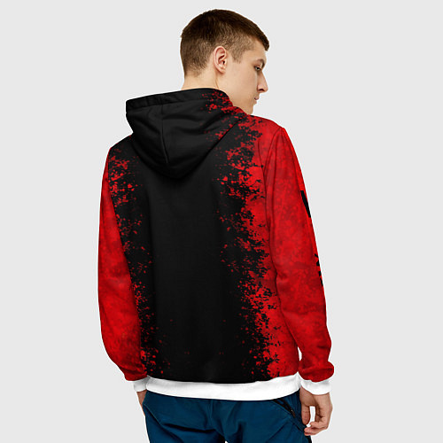 Мужская толстовка Rainbow Six Siege: Опасно для жизни / 3D-Белый – фото 4