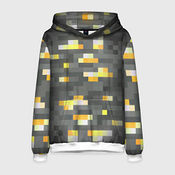 Мужская толстовка Золотая руда - Minecraft