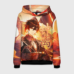 Мужская толстовка Genshin Impact: Zhongli
