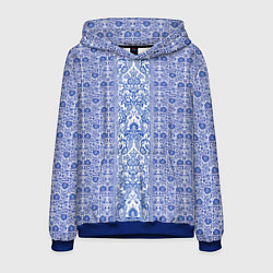 Мужская толстовка Русские узоры Гжель