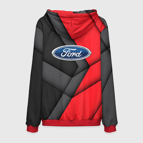 Мужская толстовка ST FORD спина / 3D-Красный – фото 2