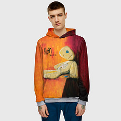 Толстовка-худи мужская Issues - Korn, цвет: 3D-меланж — фото 2