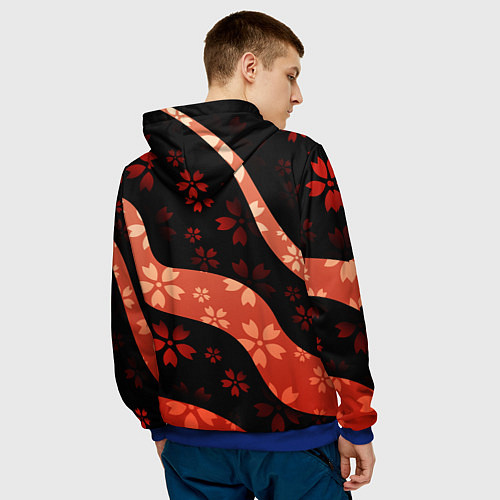 Мужская толстовка УЛЬТ ХУ ТАО HU TAO / 3D-Синий – фото 4