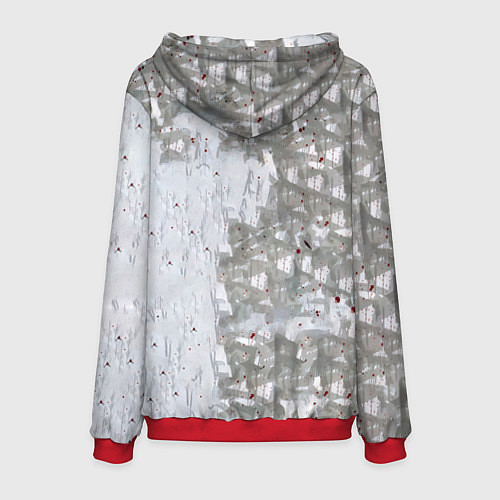 Мужская толстовка LP Underground 3 0 - Linkin Park / 3D-Красный – фото 2