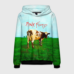 Толстовка-худи мужская Atom Heart Mother - Pink Floyd, цвет: 3D-черный