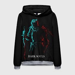 Мужская толстовка Dark Souls NEON Силуэт
