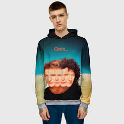 Толстовка-худи мужская Queen - The Miracle, цвет: 3D-меланж — фото 2