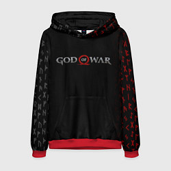 Мужская толстовка GOD OF WAR LOGO, РУНЫ