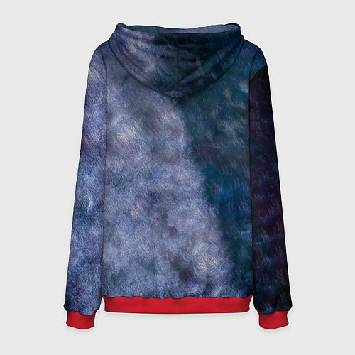 Мужская толстовка Беспечный ангел - Ария / 3D-Красный – фото 2