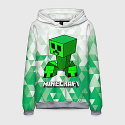 Мужская толстовка Minecraft Creeper ползучий камикадзе