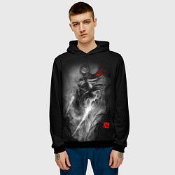 Толстовка-худи мужская DOTA 2 ДОТА 2 ТЕНЬ, цвет: 3D-черный — фото 2