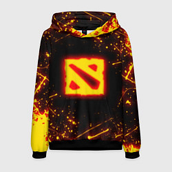 Мужская толстовка DOTA 2 FIRE LOGO ДОТА 2 ОГНЕННЫЙ ЛОГО